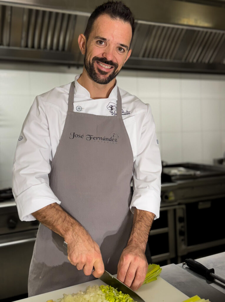 chef chema barcelo cocinando